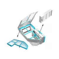 Контейнер для мусора LEGEE 668/ 669/ 688 HOBOT LG668A12