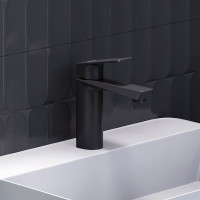 Смеситель для умывальника Damixa Merkur черный 400210300