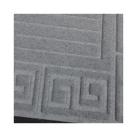 Придверный коврик Joy Home HEFEI RUBBER 60x90 см, Бургунь (серый), 11410