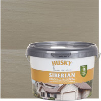 Акриловая краска для дерева HUSKY SIBERIAN бежевый RAL 1019, 2.7 л 31939