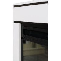 Каминокомплект ELEKAM bertino с очагом pulsar 38 белый с черным 100048