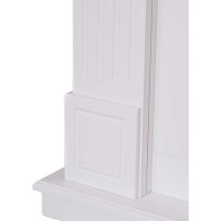 Каминокомплект ELEKAM prime с очагом pulsar 38 белый с черным 100053