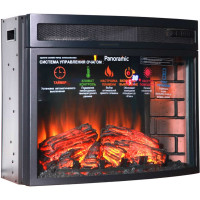Каминокомплект InterFlame Экстер Лофт Панорамик25 Led F/X Panoramic25 белый