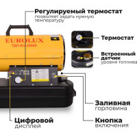Тепловая дизельная пушка Eurolux ТДП-EU-30000 67/1/45