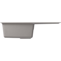Мойка MIXLINE ml-gm31 с крылом, белая (331), 770x500x190 мм new 552193