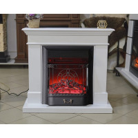 Каминокомплект InterFlame Прайд Фобос Люкс Fobos BL белый