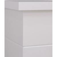 Каминокомплект ELEKAM bolton с очагом pulsar 38 белый с черным (разборный) 100068