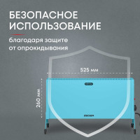 Электрический конвектор Zeder серия Blimey, механическое управление 10MX-12 BLUE