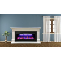 Каминокомплект InterFlame Турин Ареал 55 FREESPACE55 белый