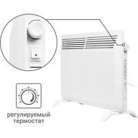 Электрический конвектор TDM ELECTRIC ЭК-1500X, термостат, ножки, белый, 1500 Вт, SQ2520-1212