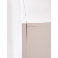 Каминокомплект ELEKAM delta с очагом pulsar 60 белый с черным 100131