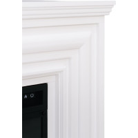 Каминокомплект ELEKAM vakanda с очагом pulsar 60 белый с черным 100115