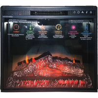 Каминокомплект InterFlame Berta ЕС ЛЮКС с Foton 23 LED F/X темный дуб Berta ЛЮКС c Foton23 темный дуб