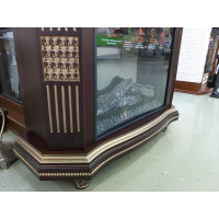 Каминокомплект InterFlame Джессика ЕС с Foton 23 LED F/X венге золотой патиной Джессика с Foton23 венге ЗП