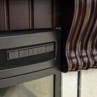 Каминокомплект InterFlame Экстер Панорамик 25 Led F/X Panoramic25 темный дуб