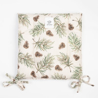 Сидушка на стул Этель "Christmas tree" 42x42 см, 100% хлопок, саржа 190 г/м2 7053849