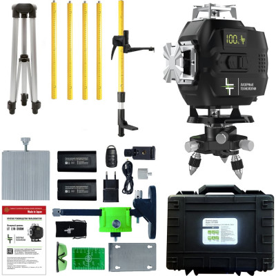 LT Профессиональный Лазерный уровень L16-360М + штатив с треногой 3.6м L16-360M/3.6м+