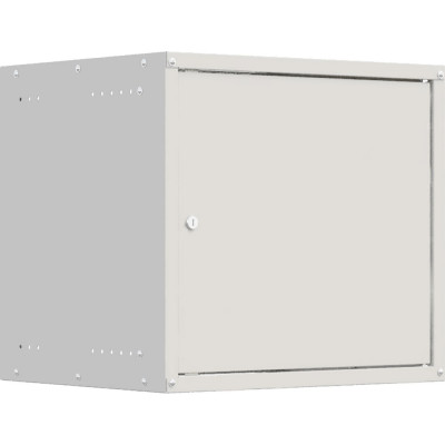 Настенный телекоммуникационный шкаф NTSS LIME 9U 550x450x500мм, 2 профиля 19, дверь сплошная металл, боковые стенки несъемные, разобранный, с NTSS-WL9U5545FD