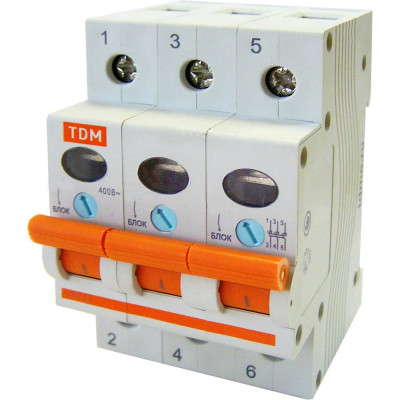 Выключатель нагрузки TDM ВН-32 3п 16A SQ0211-0021