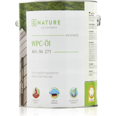 Масло для ДПК GNature 271 WPC-OI 4011252950568