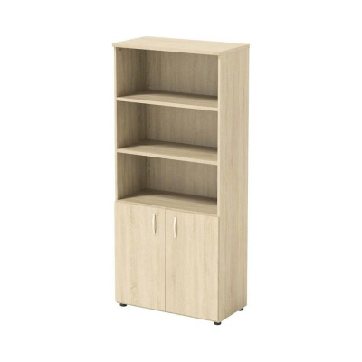 ООО Комус Шкаф для документов IN Рондо L Ш25 22/16 804x450x1800 дуб альпийский 1629861