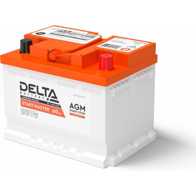 DELTA Аккумуляторная батарея START MASTER 60 Ah AGM Delta Start Master 60 Ah AGM