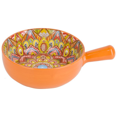 Кокотница с ручкой, форма для запекания Nouvelle "arabesque", 700 мл 0860098