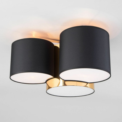 Потолочный светильник TK Lighting 3445 Mona Black Gold a055677