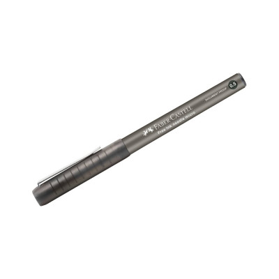 Faber-Castell Ручка-роллер free ink needle черная, 0,5мм, одноразовая 348602