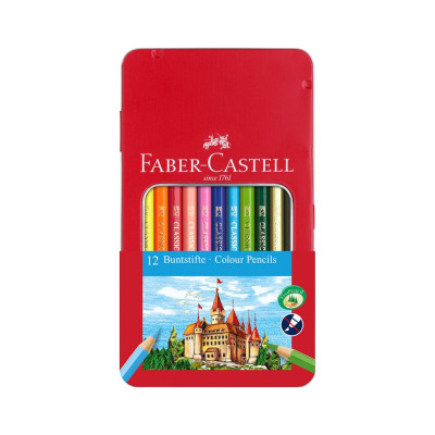 Цветные карандаши Faber-Castell замок 115801