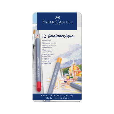 Художественные акварельные карандаши Faber-Castell goldfaber aqua 114612