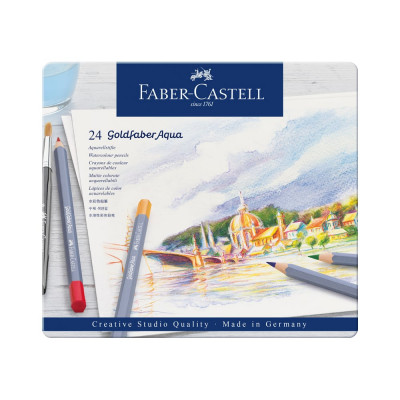 Художественные акварельные карандаши Faber-Castell goldfaber aqua 114624