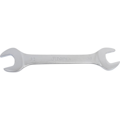 TOPEX Ключ рожковый двухсторонний, сталь CrV 30х32 мм 35D623