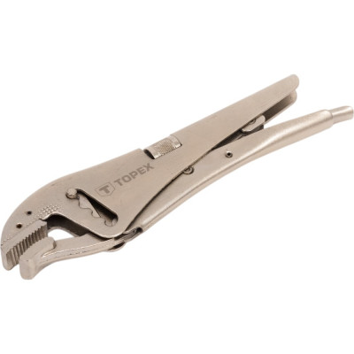 TOPEX Клещи зажимные, 225 мм, прямые губки 32D456