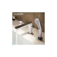 Врезной смеситель на ванну Ledeme L1153W 89291