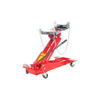 Подкатной домкрат 1т с вращающейся ручкой для ДВС и КПП JTC-FJ1000