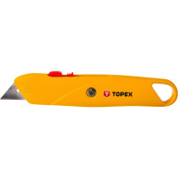 Нож с трапециевидным лезвием TOPEX 17B140