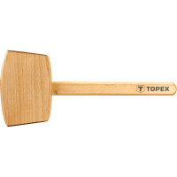 Деревянный молоток TOPEX 500 г 02A050