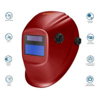 Маска сварщика TECMEN Хамелеон ADF 615J красная 100510321