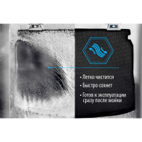 Коврик в багажник автомобиля Rival для Skoda Yeti 2009-2018, полиуретан, 15103002