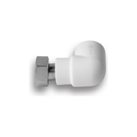 Уголок AQUALINK ПП с накидной гайкой 20х1/2 (Цена за упаковку 10 шт.)  арт. 3598