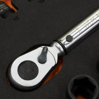 Набор пневматического и динамометрического инструмента в ложементе WIEDERKRAFT 38 предметов WDK-3720S