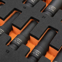 Набор пневматического и динамометрического инструмента в ложементе WIEDERKRAFT 38 предметов WDK-3720S