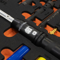 Набор пневматического и динамометрического инструмента в ложементе WIEDERKRAFT 38 предметов WDK-3720S