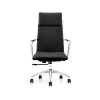 Кресло для руководителя Easy Chair 593 TPU черное, искусственная кожа, металл 1169106