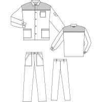 Костюм СОЮЗСПЕЦОДЕЖДА Труд василек/серый, р. 52-54/рост 170-176 2200000070357