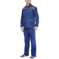 Костюм СОЮЗСПЕЦОДЕЖДА Труд василек/серый, р. 52-54/рост 170-176 2200000070357