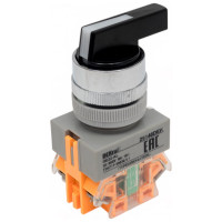 Переключатель Dekraft ПЕ-22, 10 А, IP54, 2НО, черный 25146DEK