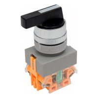 Переключатель Dekraft ПЕ-22, 10 А, IP54, 2НО, черный 25146DEK