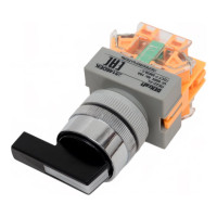 Переключатель Dekraft ПЕ-22, 10 А, IP54, 2НО, черный 25146DEK